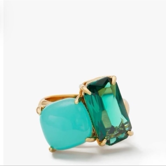 $98 Kate Spade Showtime Ring green - Picture 8 of 8